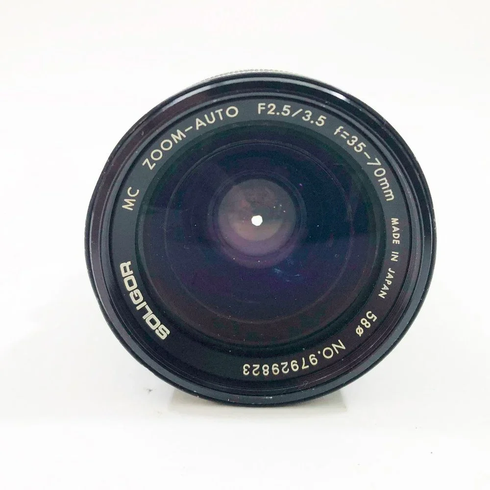 Soligor MC Zoom-Auto 35-70mm f2.5-3.5 Yashica Contax For Parts AS IS